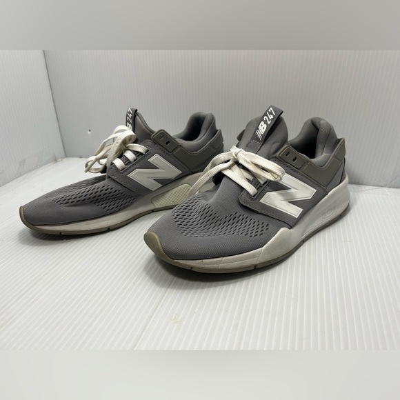 New Balance Women's Gray 247 WS247UE Running Shoe Sz 6.5 REVLITE Sole Athletic - Picture 1 of 11